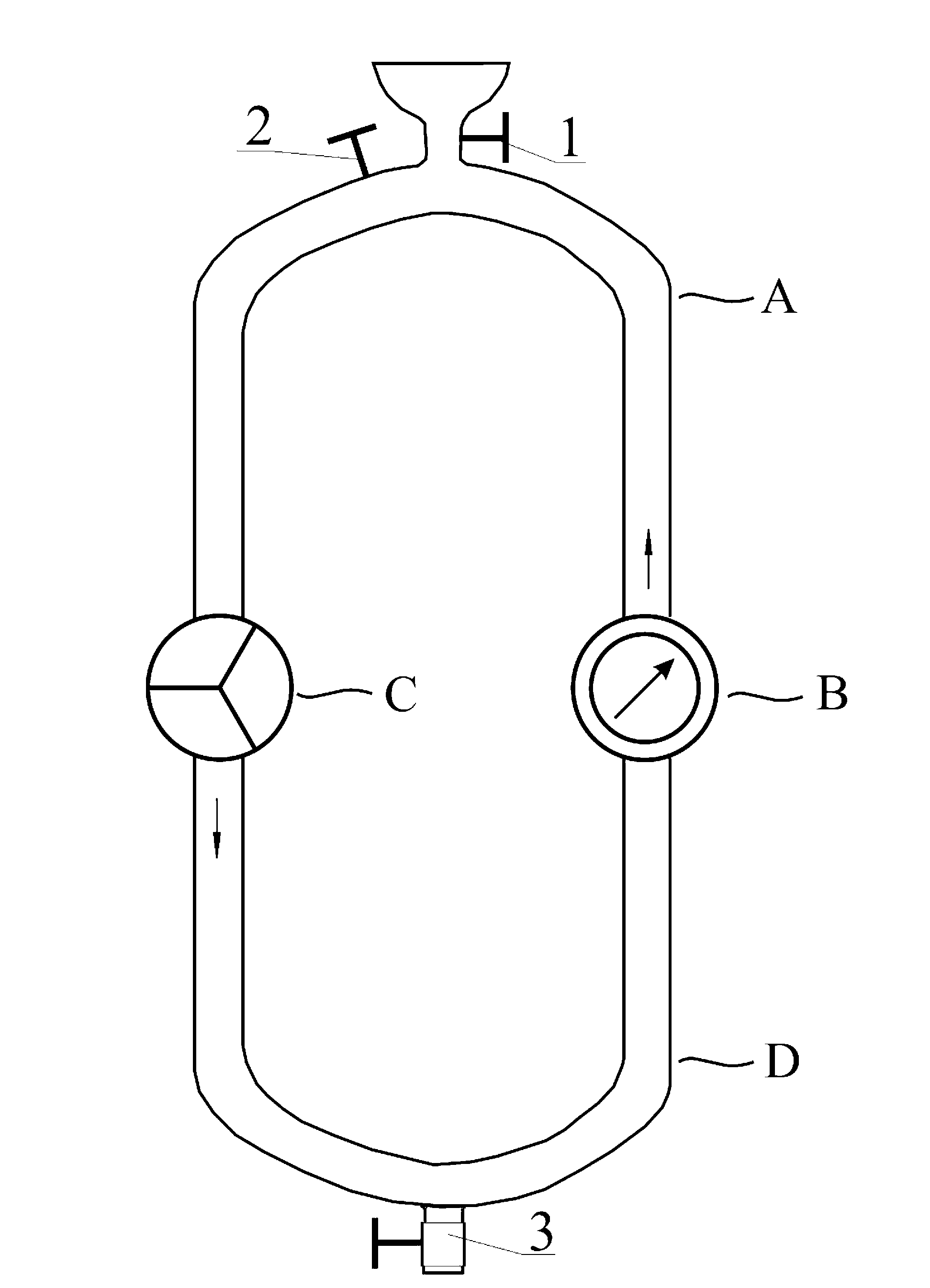 Method for measuring total porosity of shale