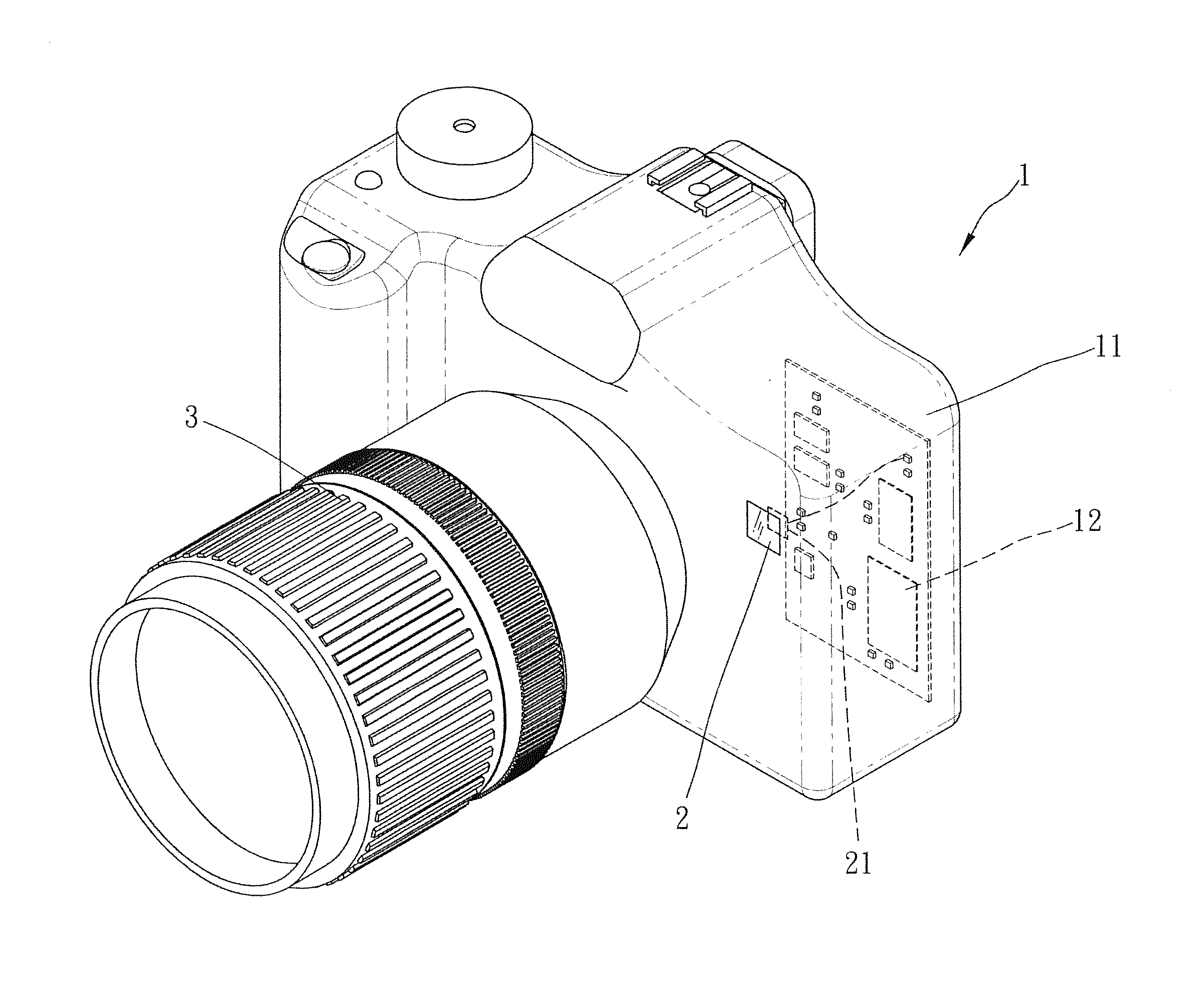 White-balance color temperature measuring device for image pick-up device