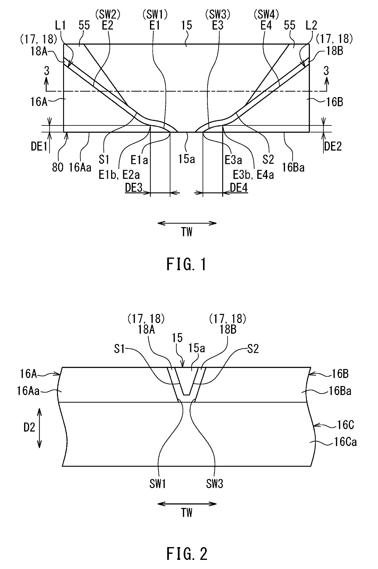 Magnetic head for perpendicular magnetic recording including two side shields configured to enable a reduction in width of an end face of the main pole located in a medium facing surface and an increase in cross-sectional area of the main pole in the vicinity of the medium facing surface