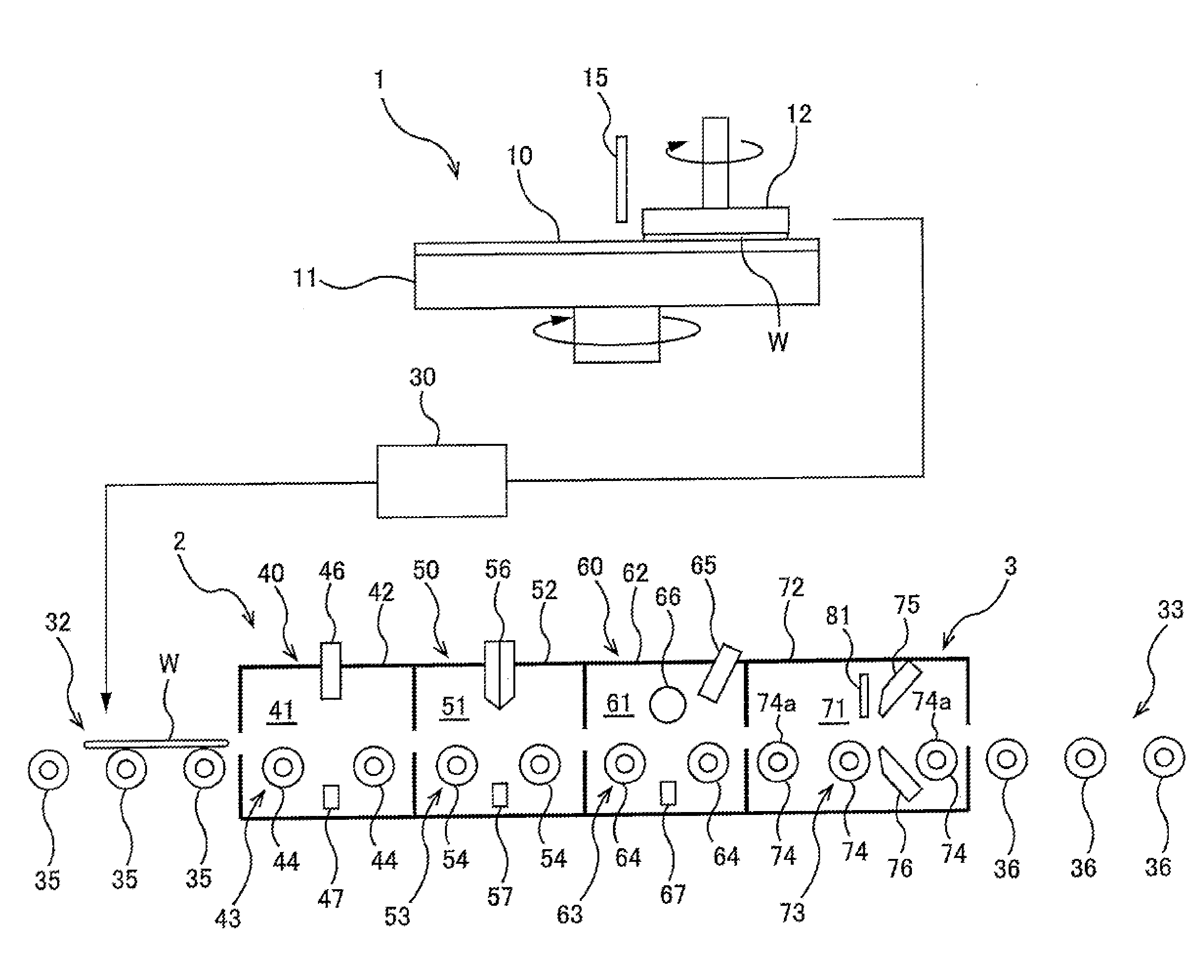 Wafer drying apparatus and wafer drying method