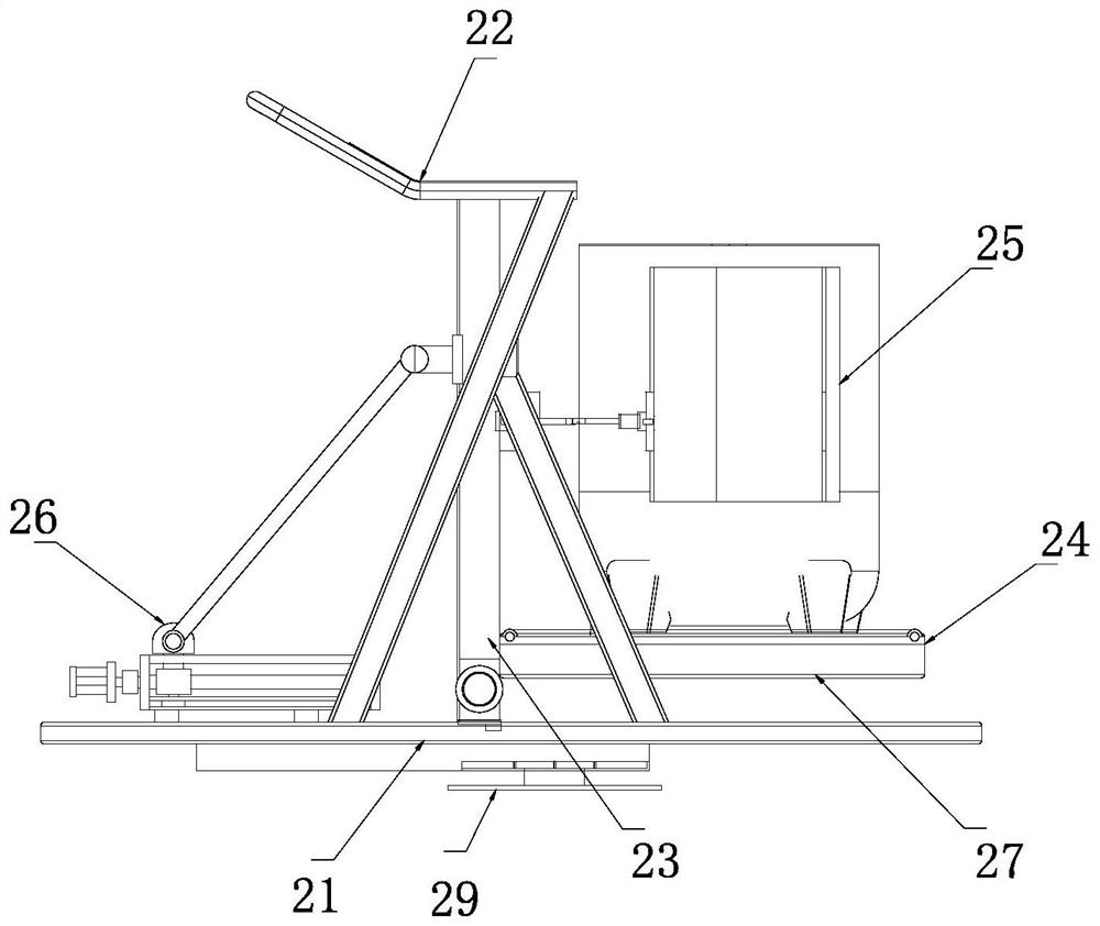 Chemical material barrel cleaning and recycling device