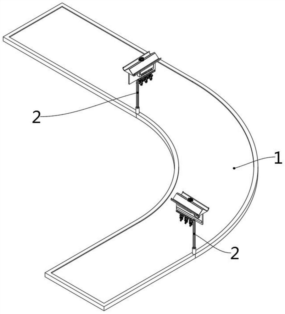 Road vehicle anti-collision system for traffic intelligent control