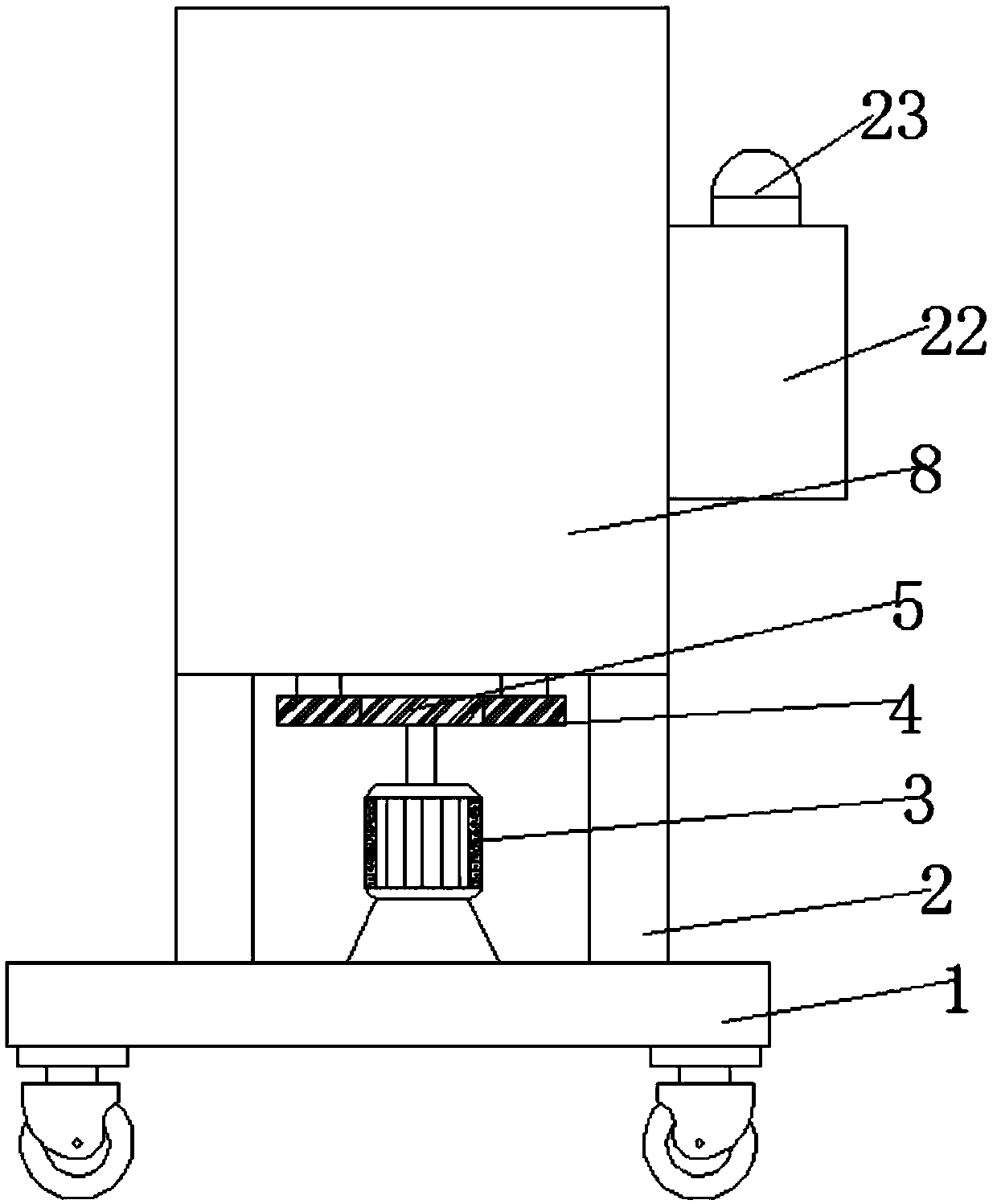 Reaction device having quantitative feeding function for medicine technological development