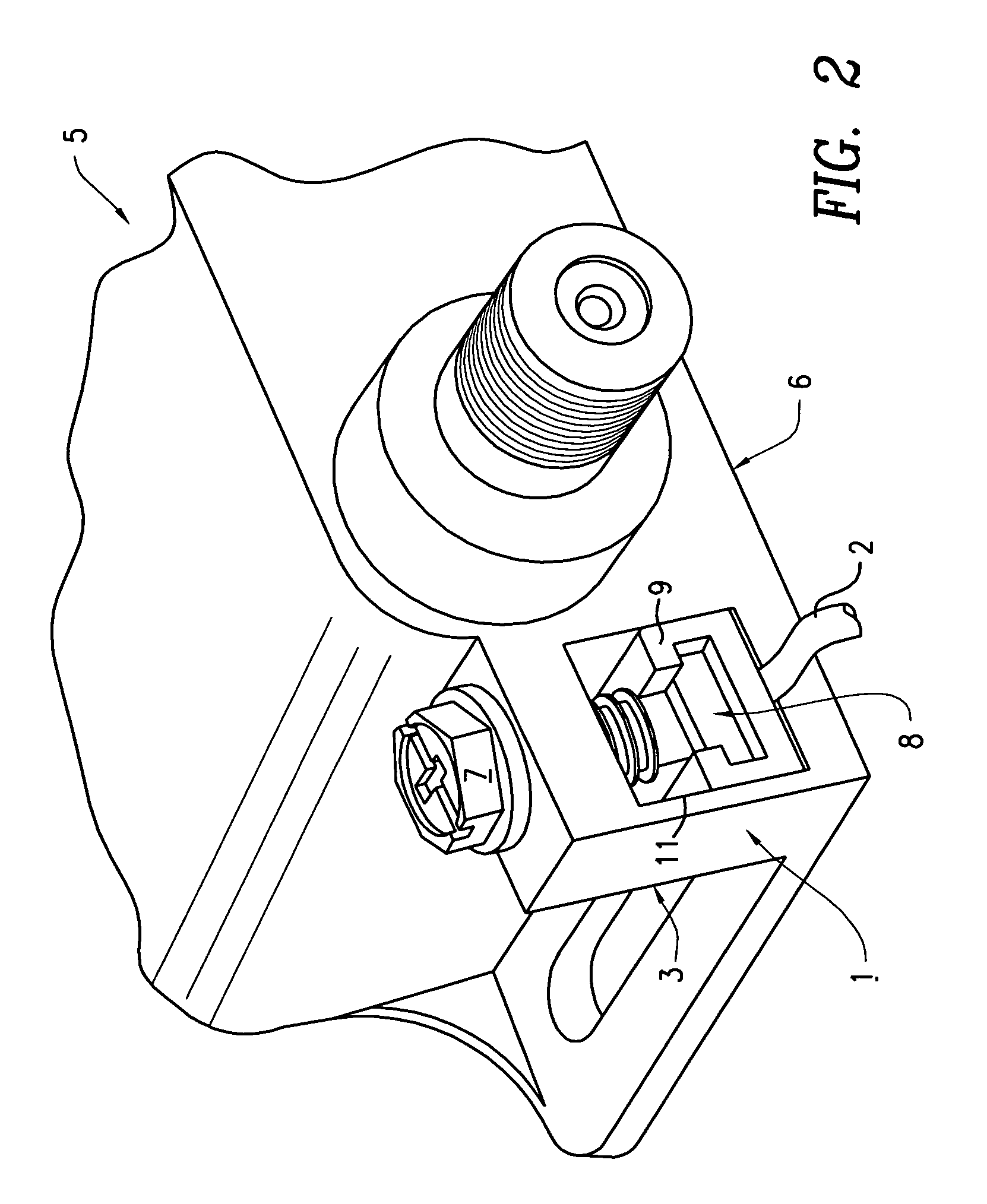 Ground block connector