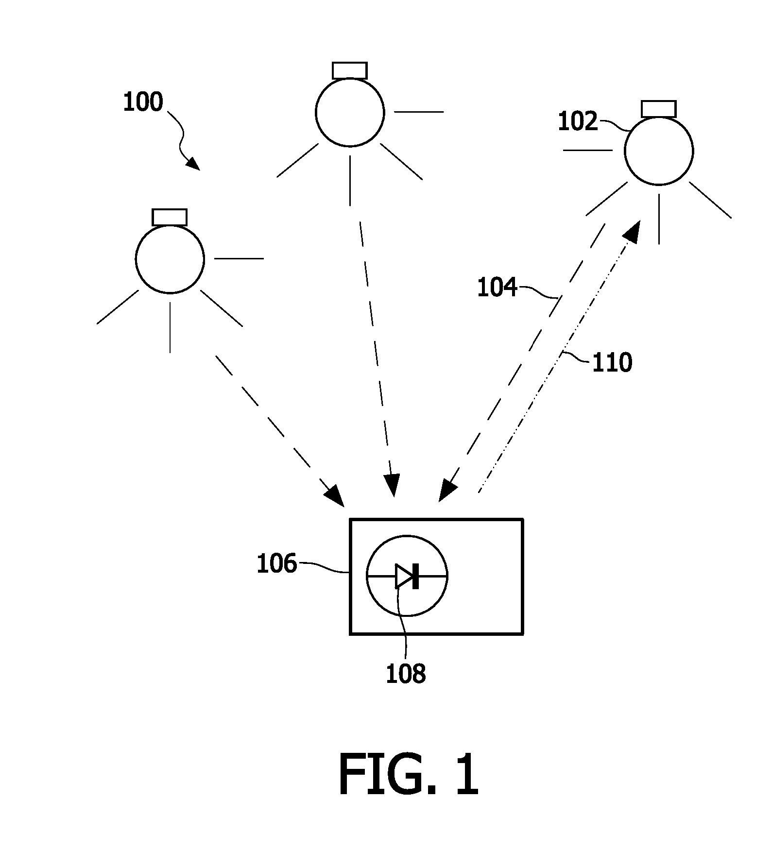 Efficient address assignment in coded lighting systems