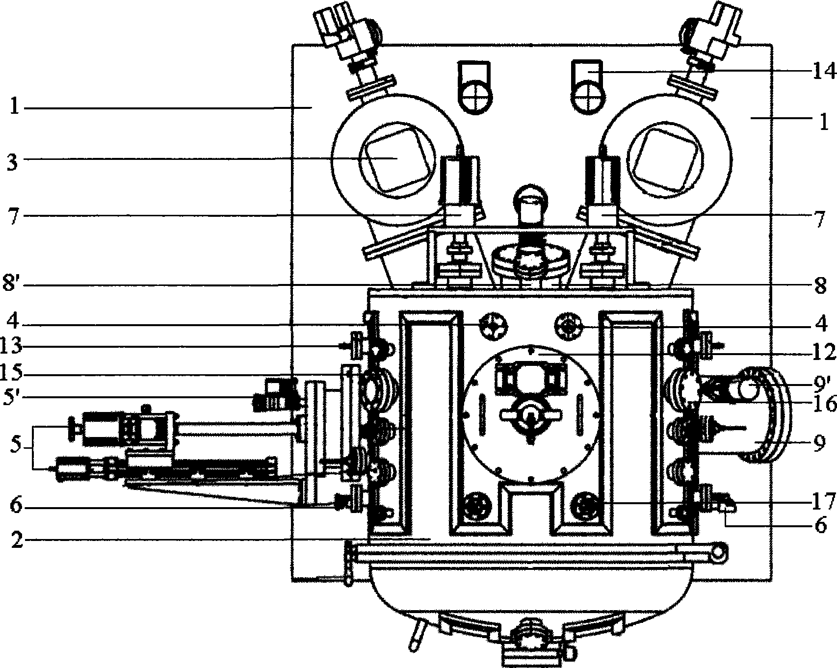 Vacuum multifunctional continuous film coating apparatus