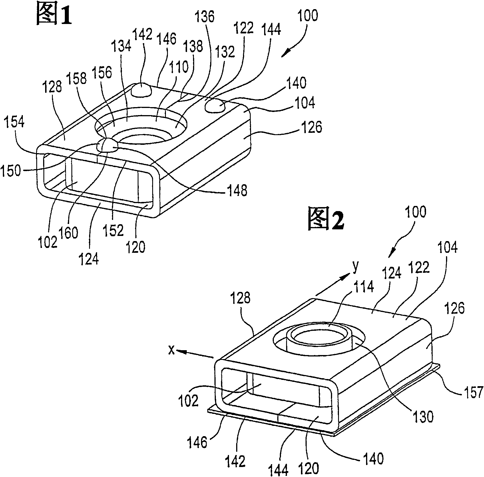 Split weld cage nut assembly