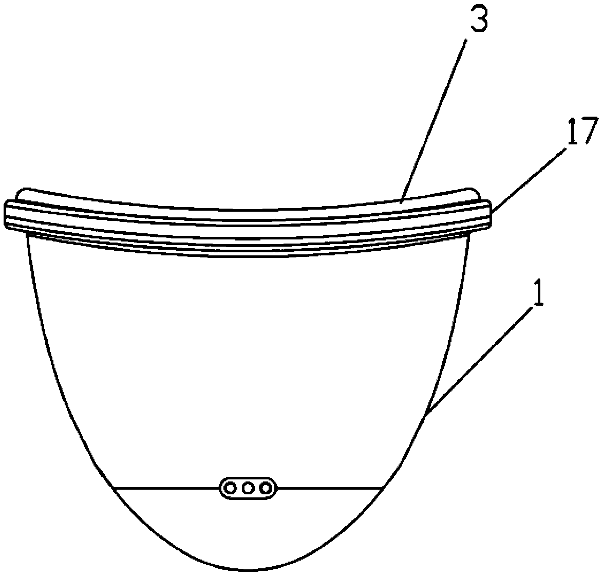 A chest automatic massager