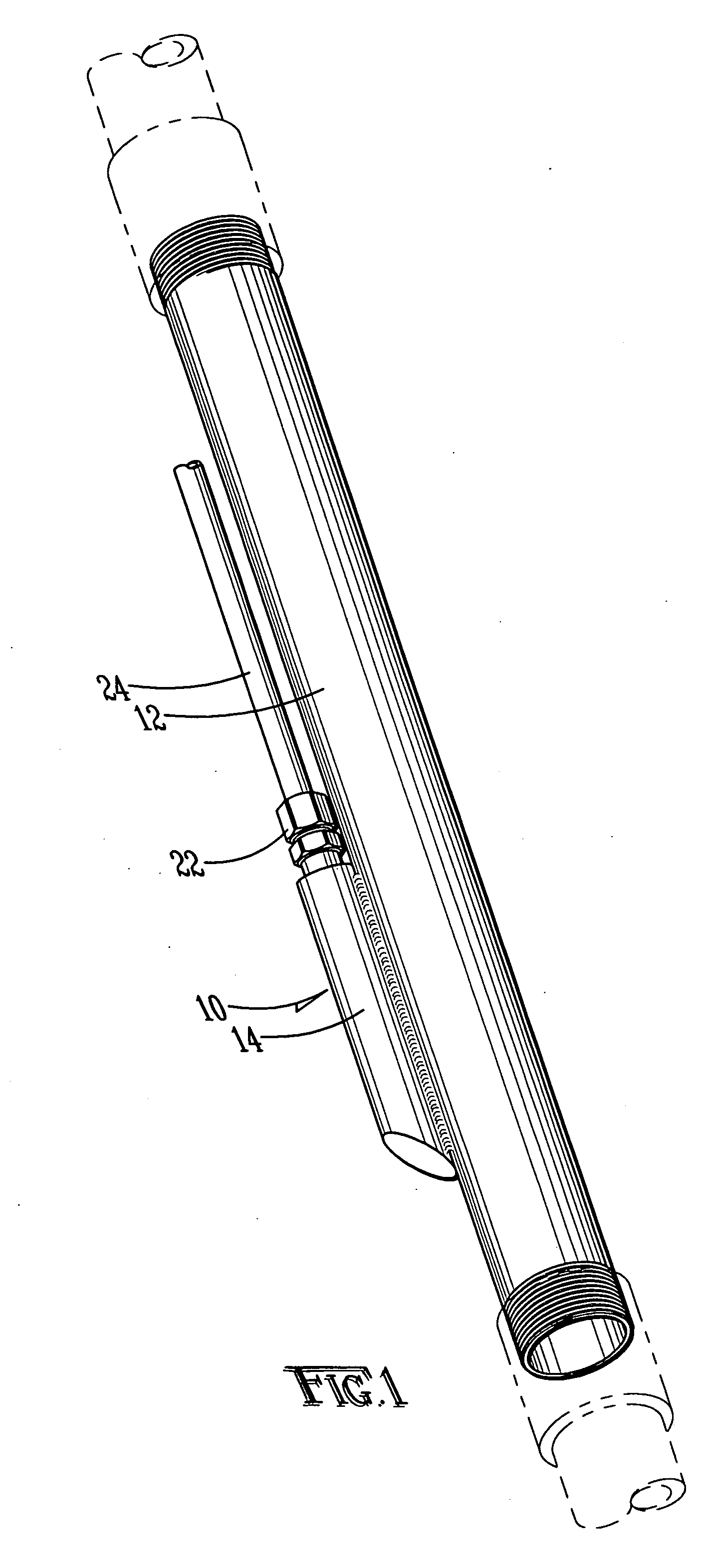 Apparatus for monitoring pressure using capillary tubing