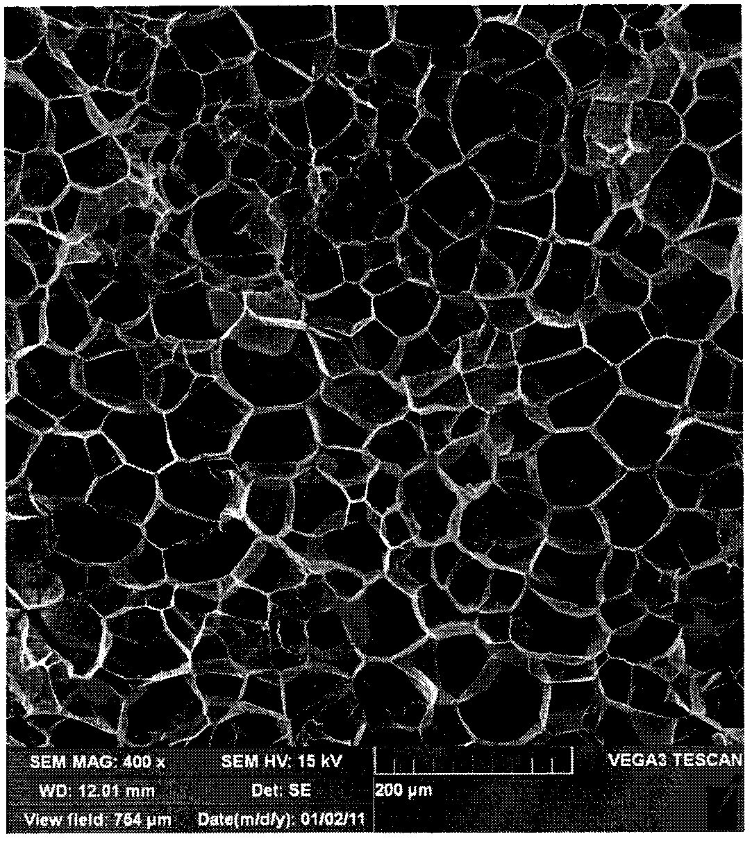 Preparation method of polypropylene microcellular foaming material