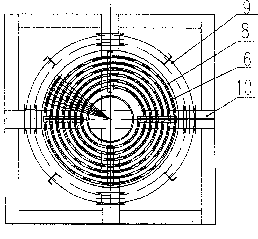 Heat exchanger with single working medium for ordinary pressure