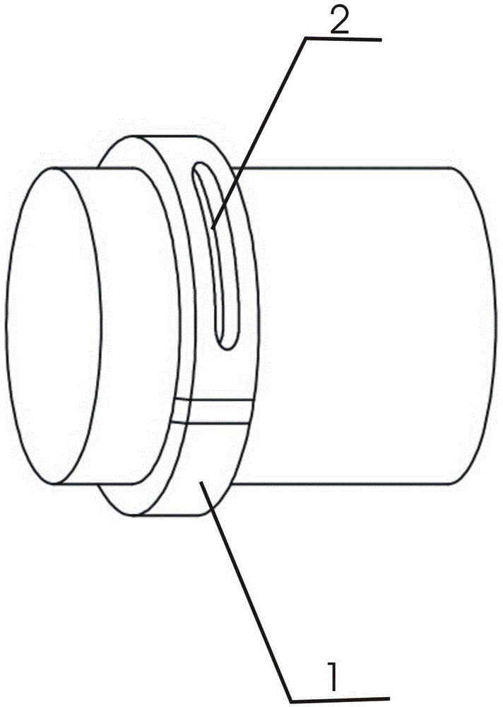 Novel mechanical locking drill rod three-part guide plate and production method thereof