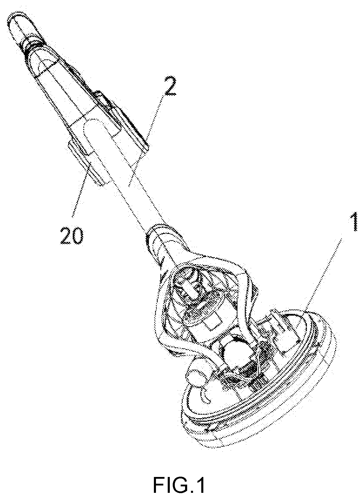 Battery Powered Long-Lever Sander