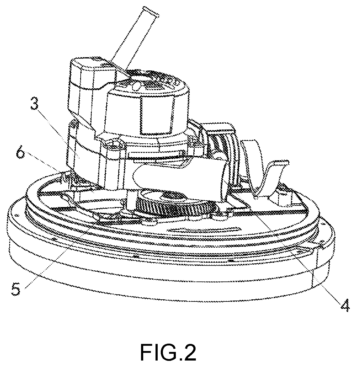 Battery Powered Long-Lever Sander