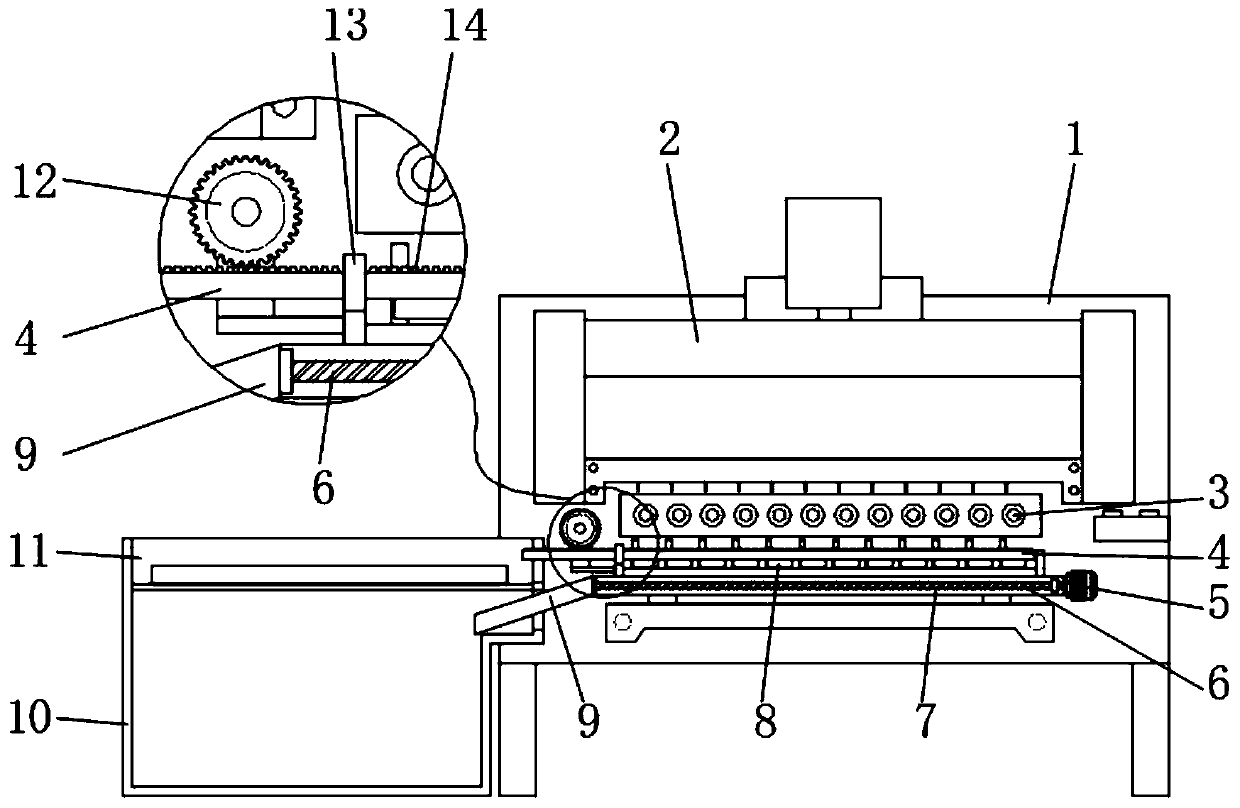 Winding machine with feeding function