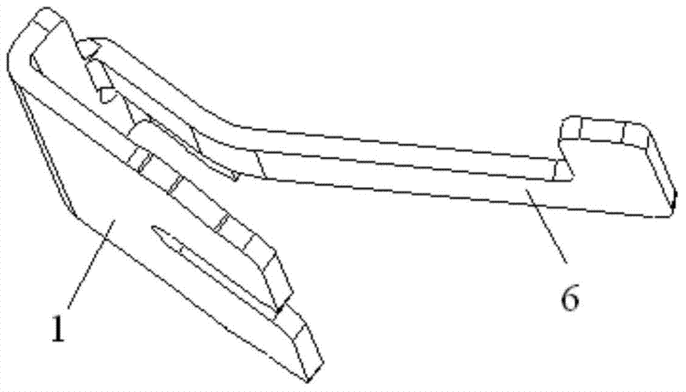 RJ45 connector with foolproof elastic pieces