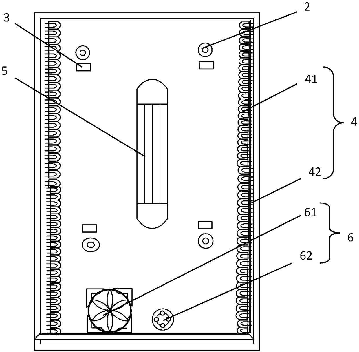 Ethylene concentration measuring and monitoring device and measuring and monitoring method thereof