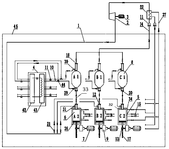 Metal hydrogen storage material hydrogen energy hot pressing acting device