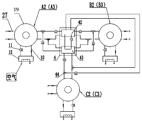 Metal hydrogen storage material hydrogen energy hot pressing acting device