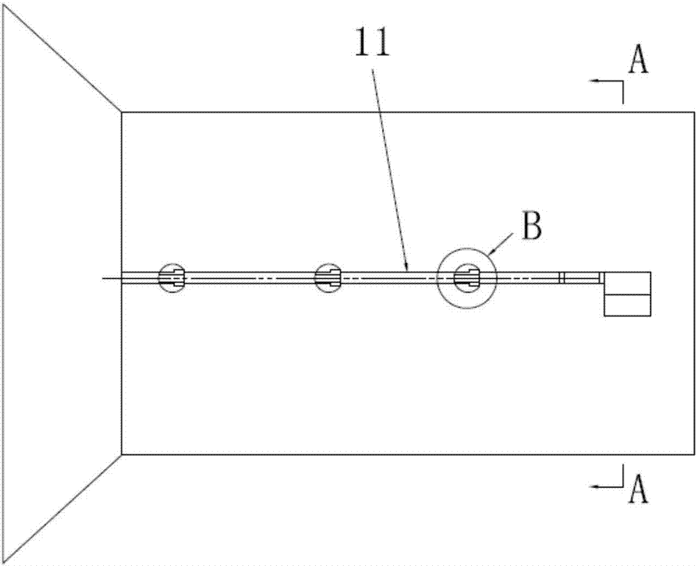 A tool for exposing and post-wiring a pipe body