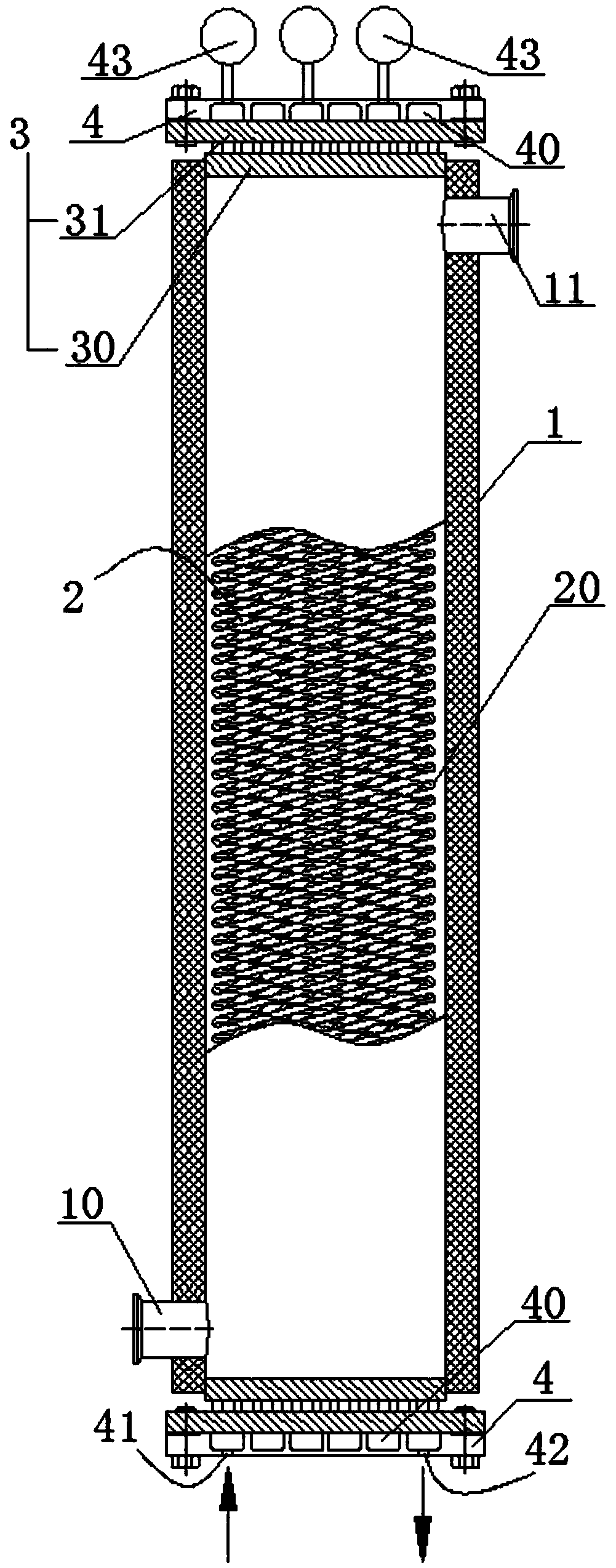 A continuous flow reactor