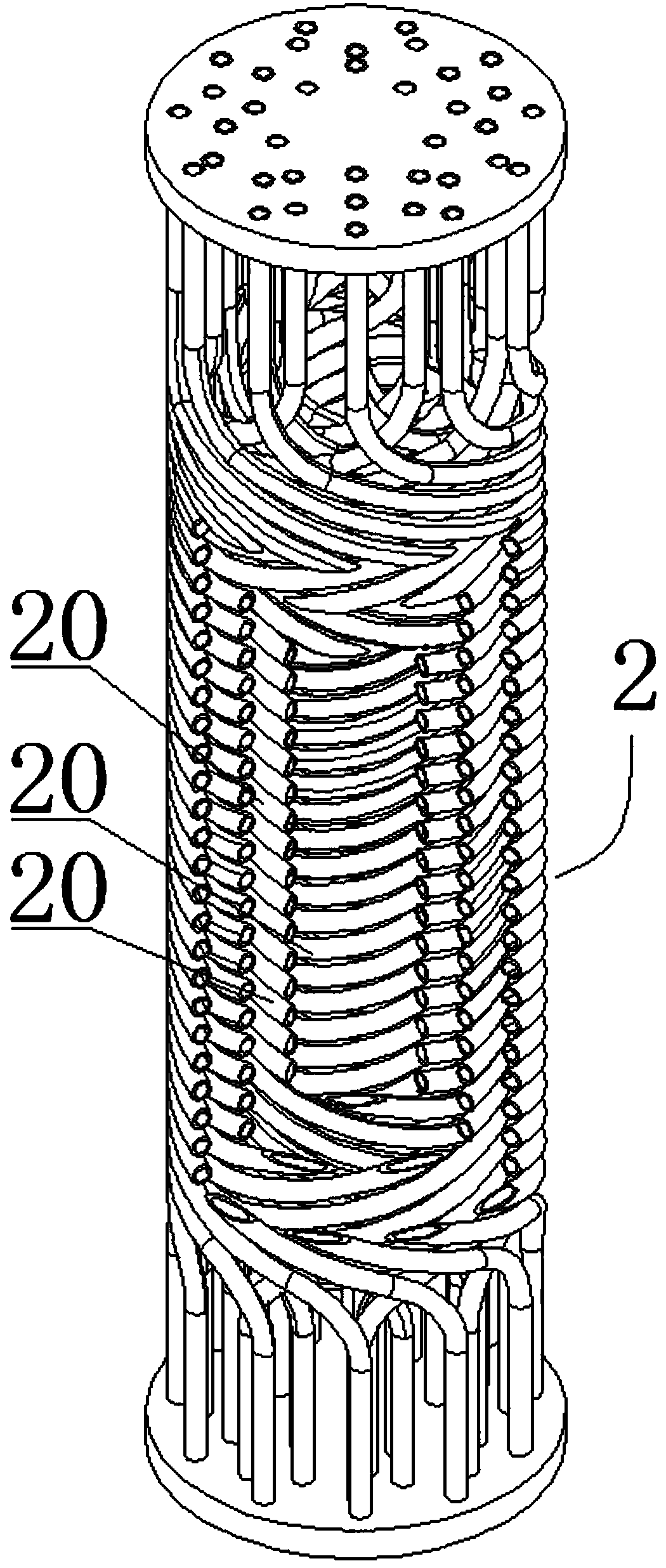 A continuous flow reactor