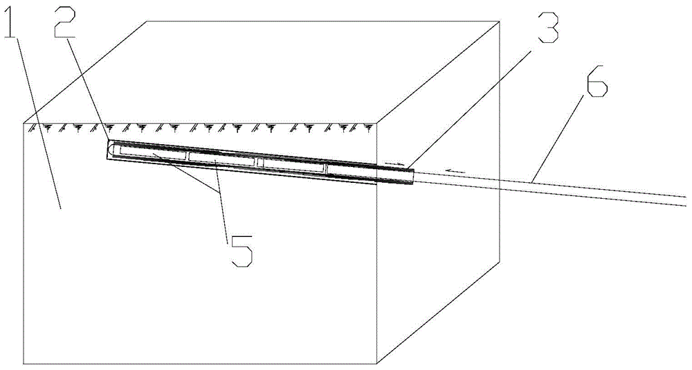 Method of smooth powder charge for preventing blast hole from collapsing