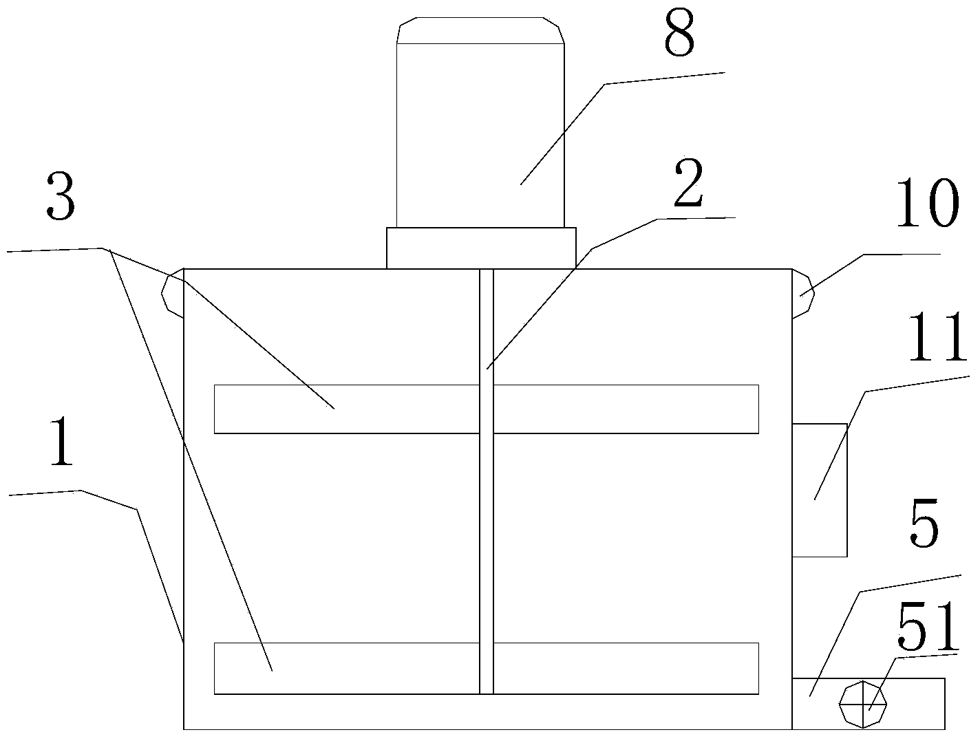 Curing tank for preparing water shutoff and profile control agent