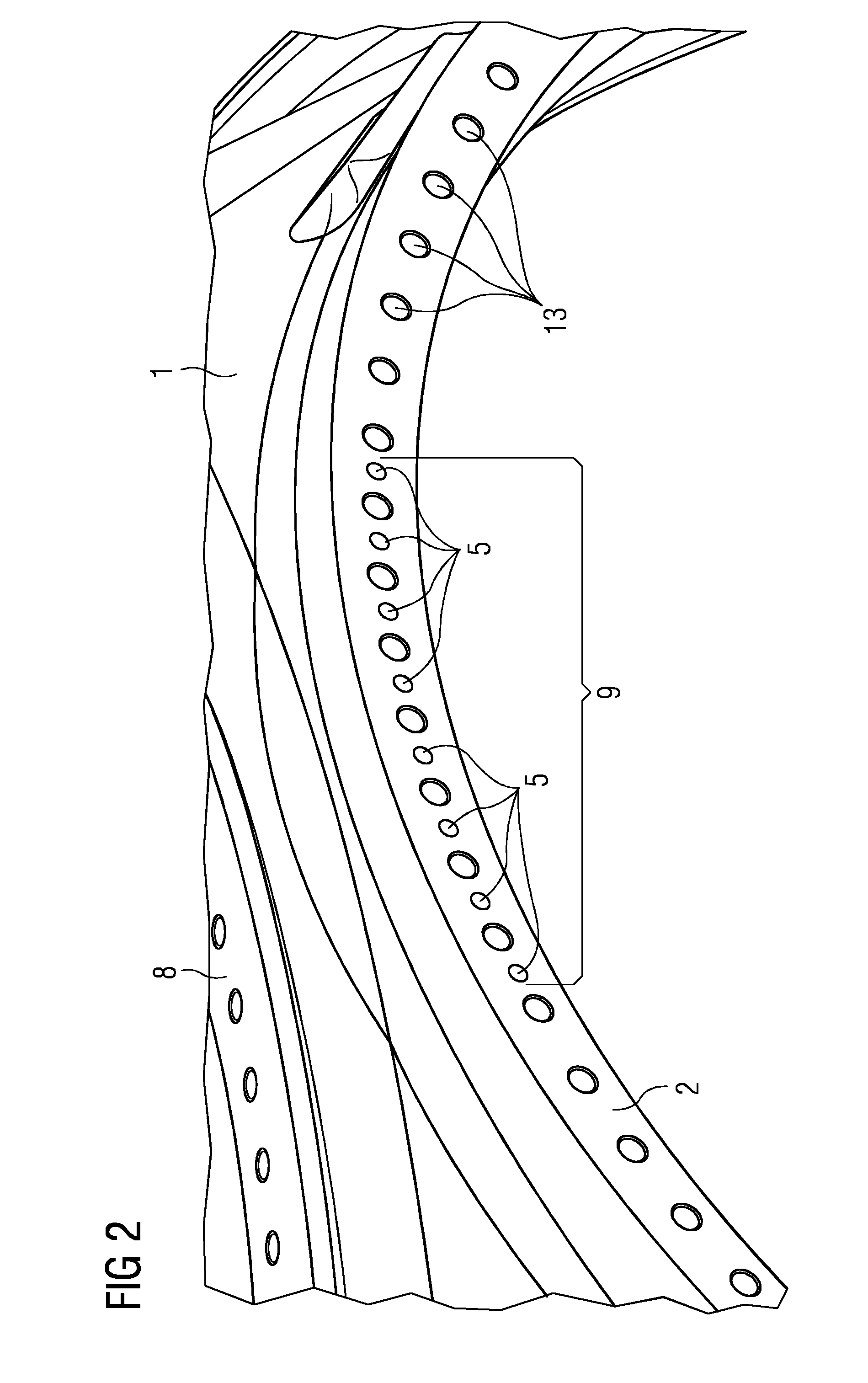 Wind turbine flange connection