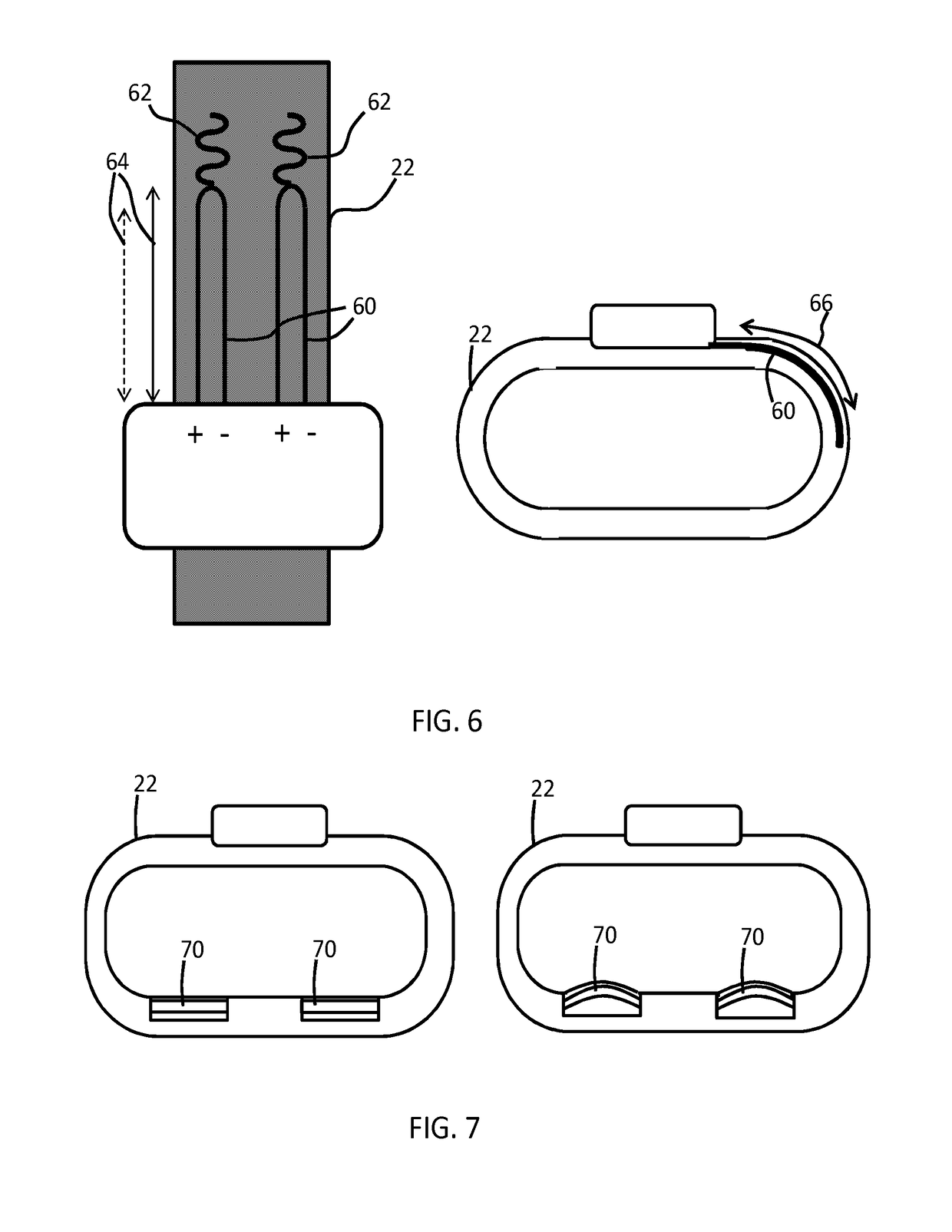 A wearable device for measuring a physiological parameter of a user and a measurement method