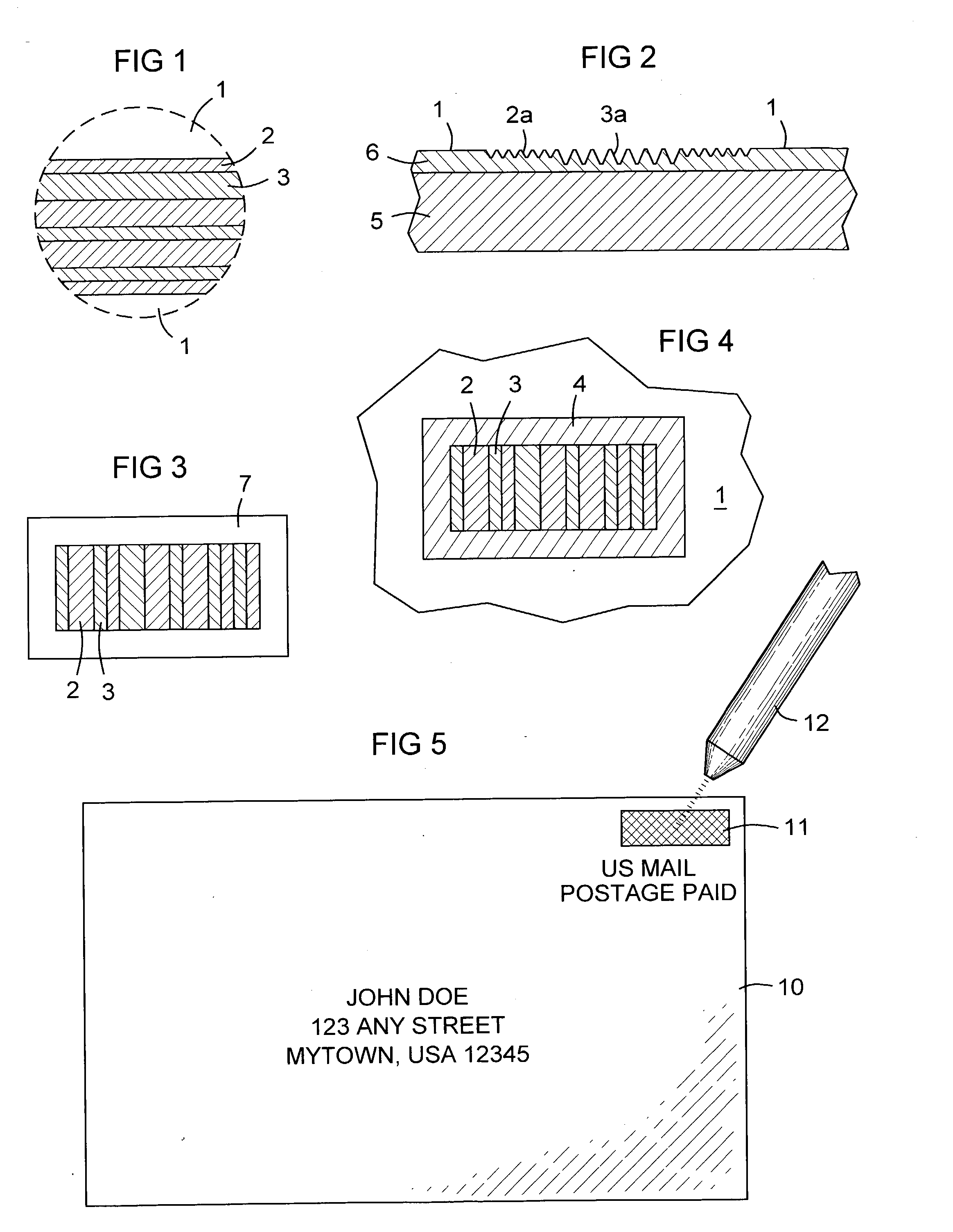 Information encoding on surfaces by varying spectral emissivity