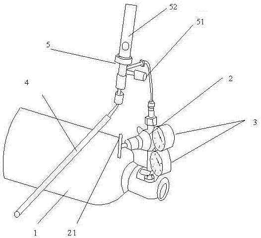 Nitrogen-filling welding method for copper tube and nitrogen-filling welding control device