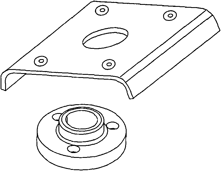 Compound molding process of integral automobile body metal stamping part