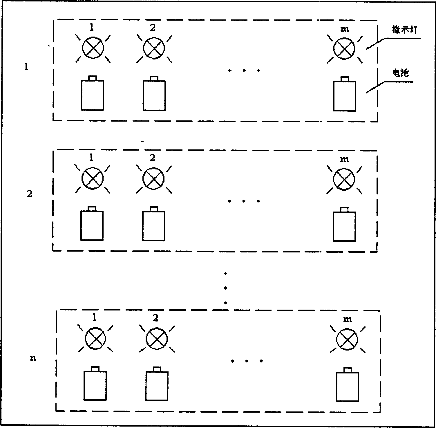 Real-time tracking alarm secondary cell partial volume method