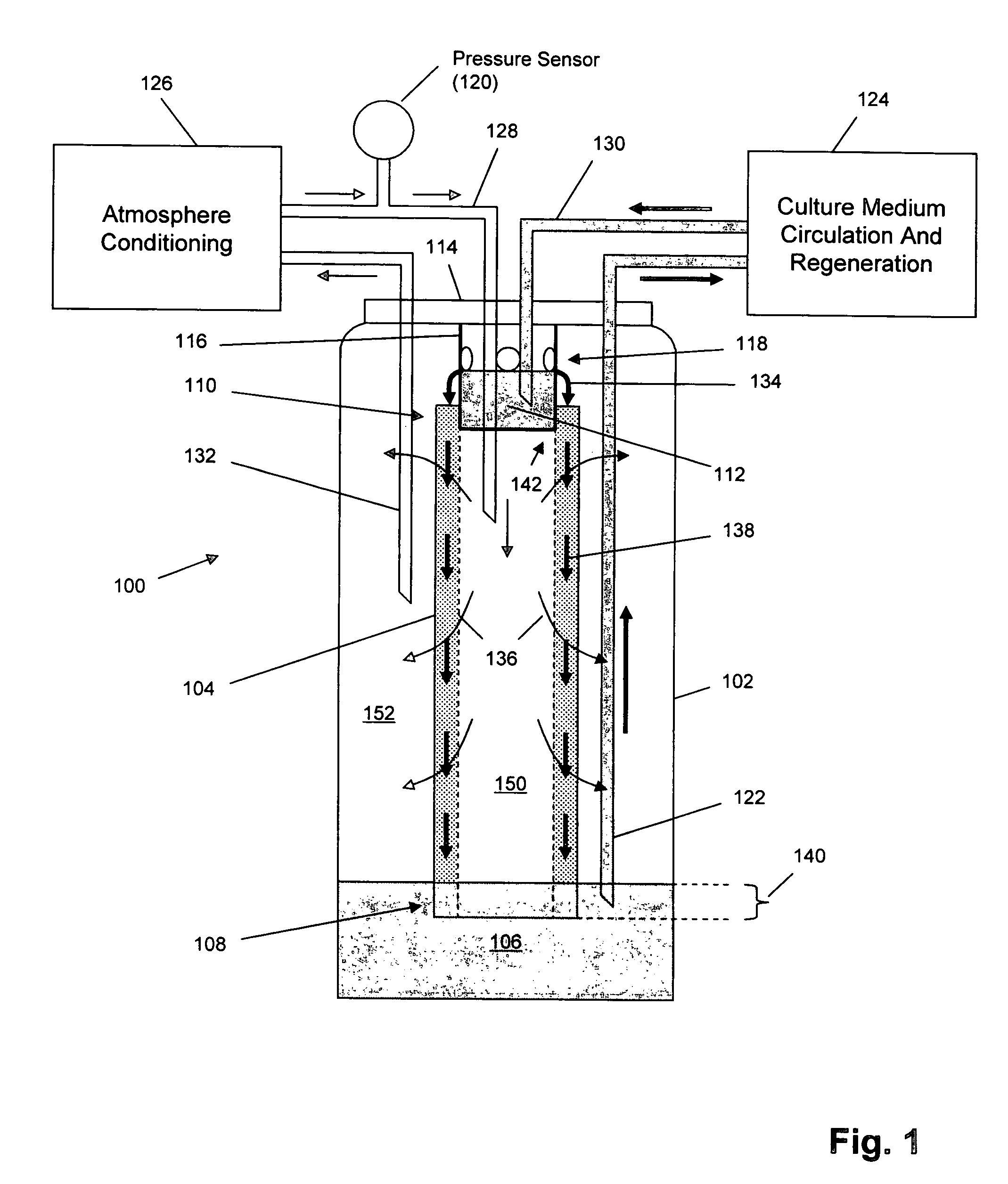 Cell culture bioreactor