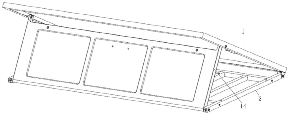 Portable light energy utilization structure