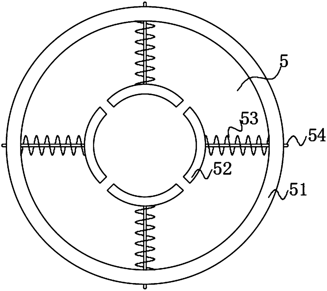 Environment-friendly hardware plate piece edge grooving device