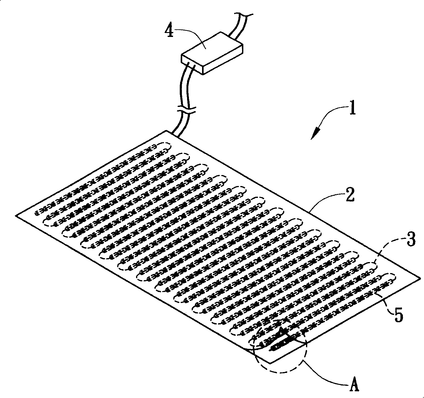 Hot compress pad