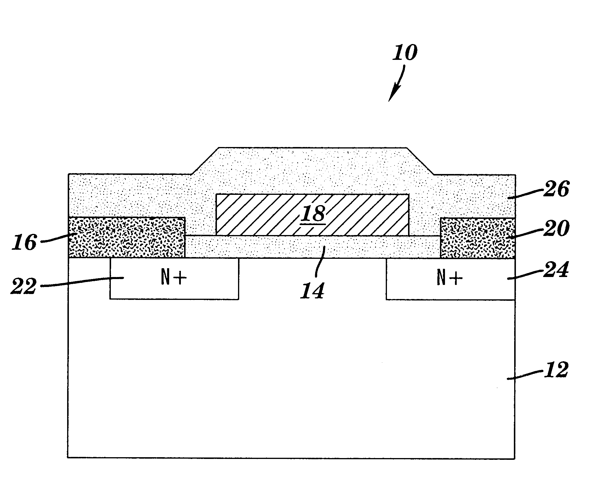 Method for improving inversion layer mobility in a silicon carbide metal-oxide semiconductor field-effect transistor