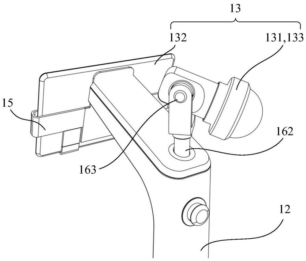 Movable indicating device, picking system, picking method and server