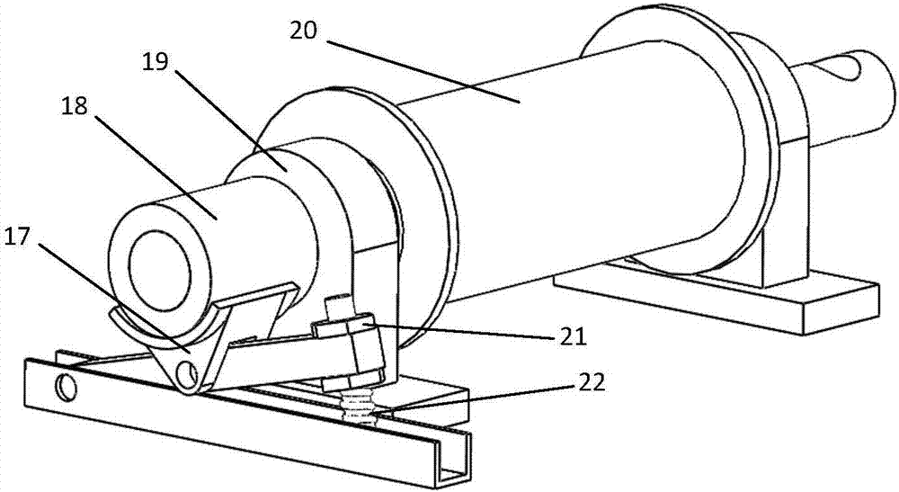 Double metal composite plate strip solid-liquid vibration cast rolling device and method