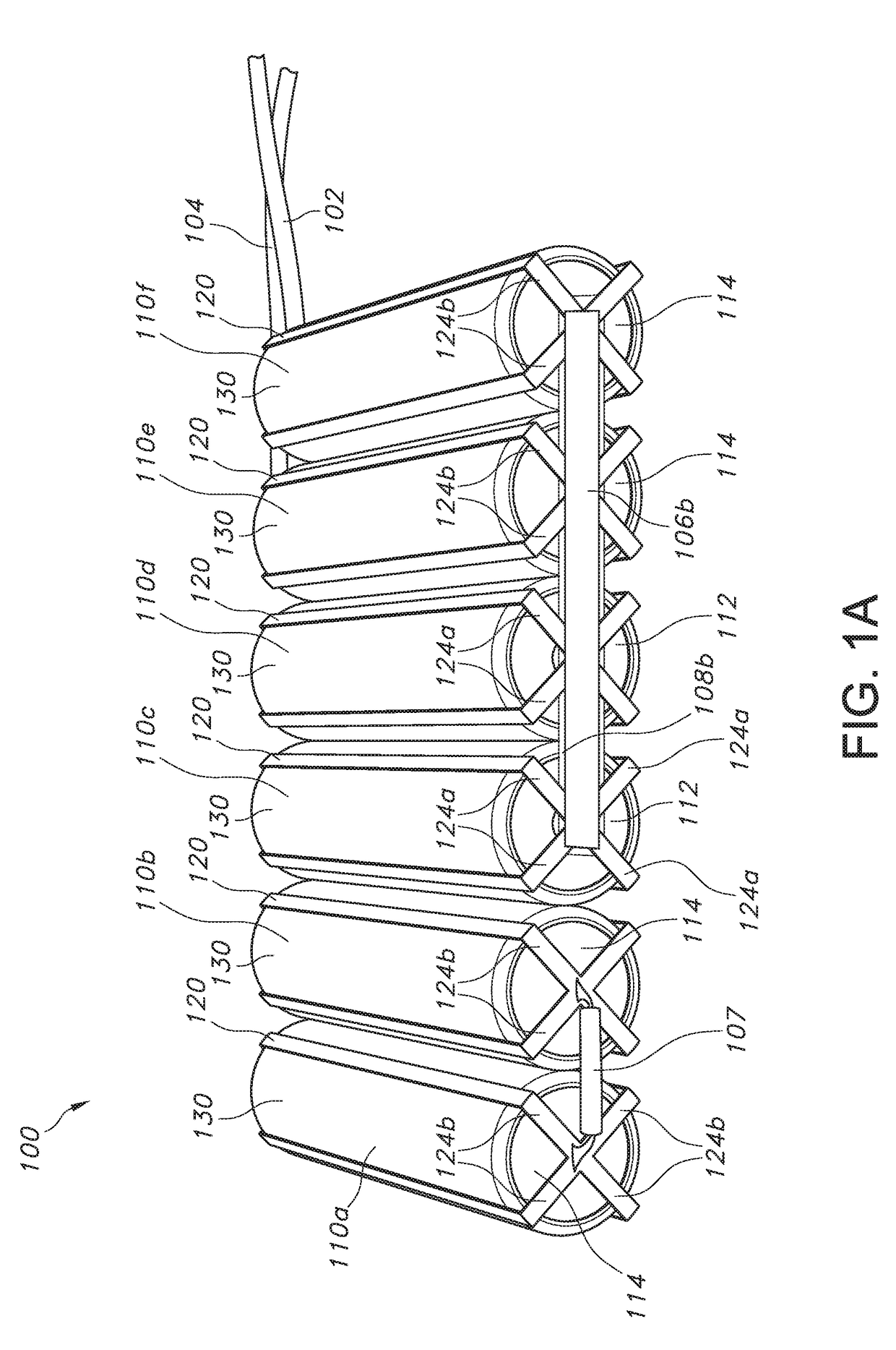 Battery pack with reduced magnetic field emission