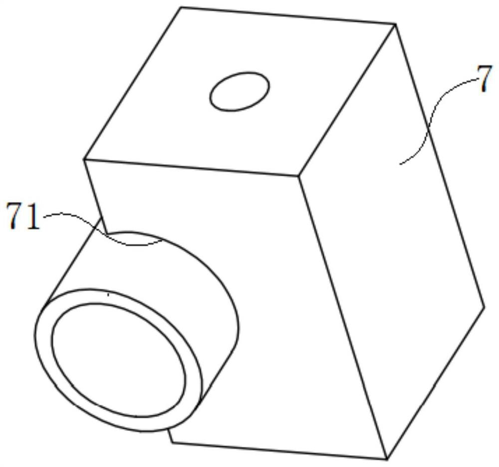 Testing fixture based on carbon fiber frameworks, and manufacturing method thereof