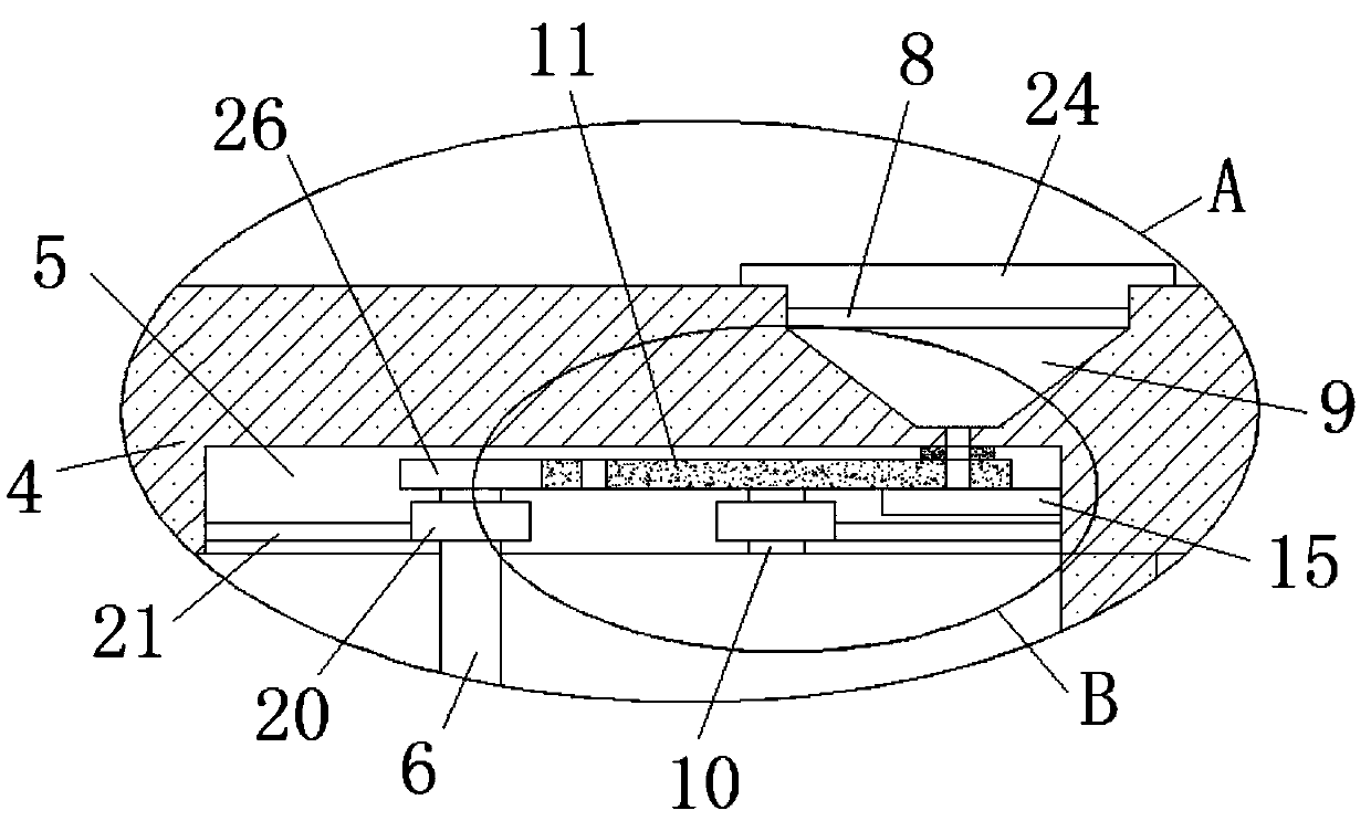 Dispersed sewage treatment equipment with non-power disinfection device, and use method thereof