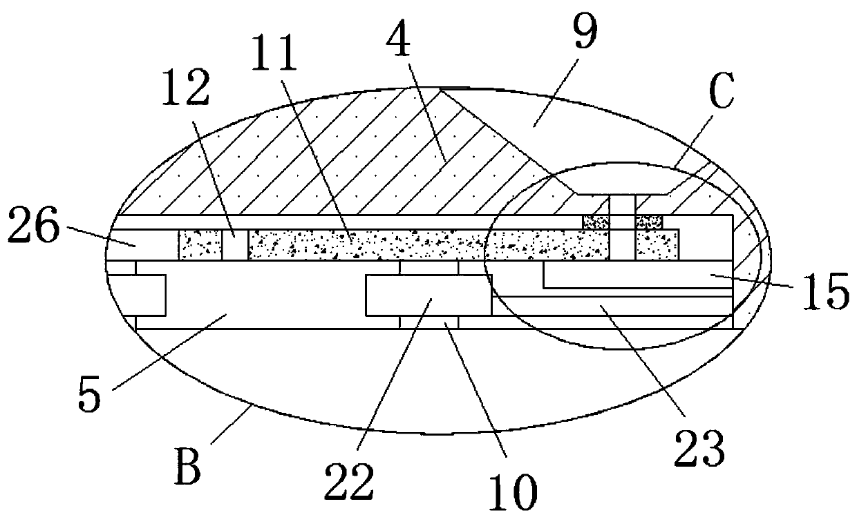 Dispersed sewage treatment equipment with non-power disinfection device, and use method thereof