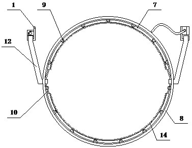 A Coal Field Laser Pan Coal Instrument Probe Cleaning Device