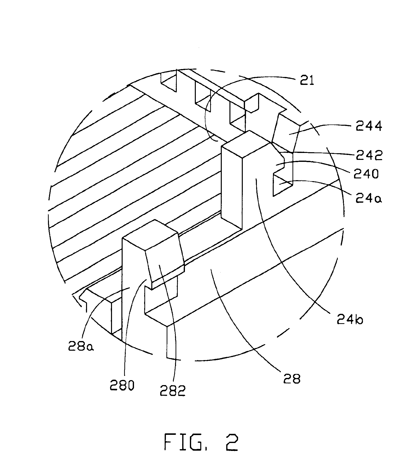 Electrical connector for flat cable