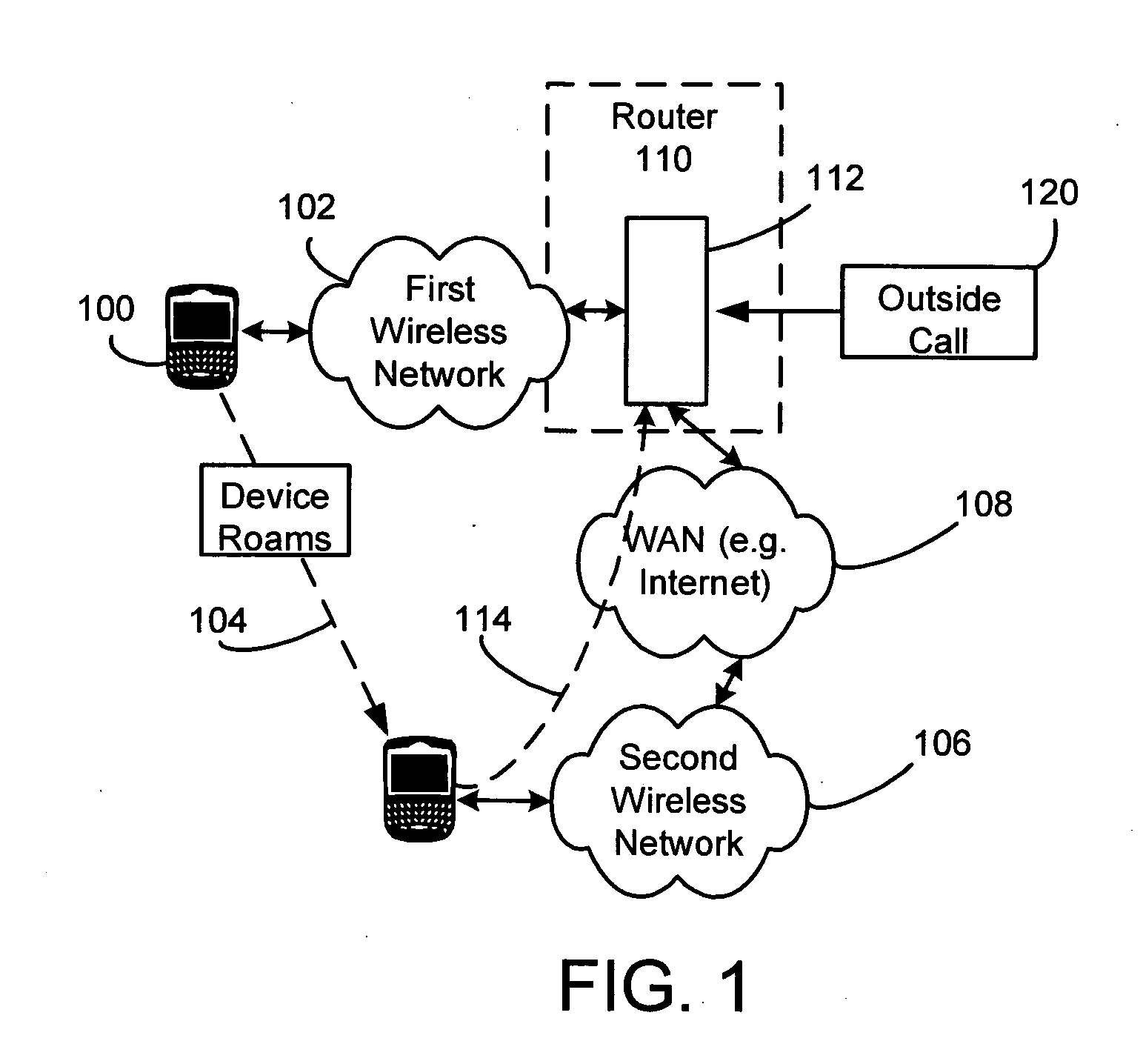 Seamless call switching in a dual mode environment