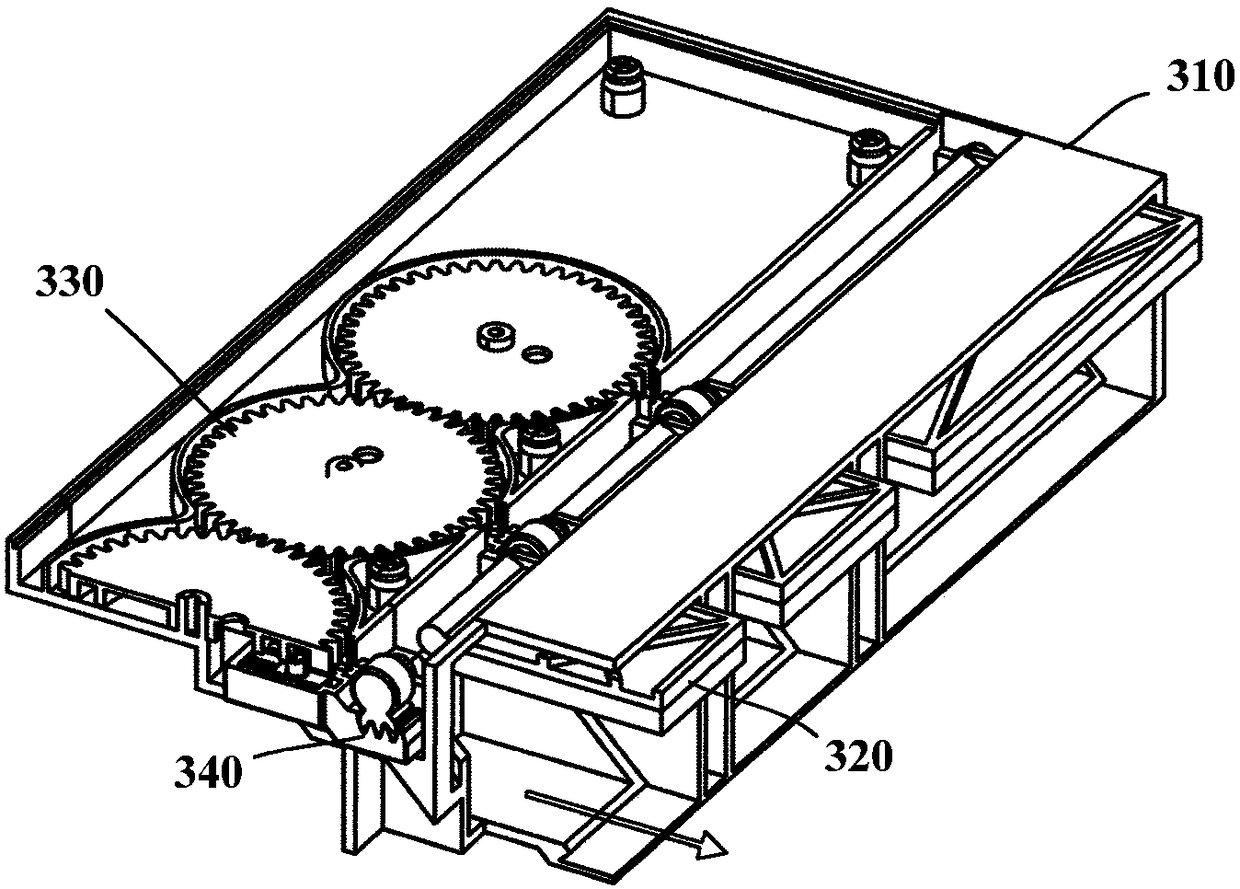 Branched air supply device and refrigerator