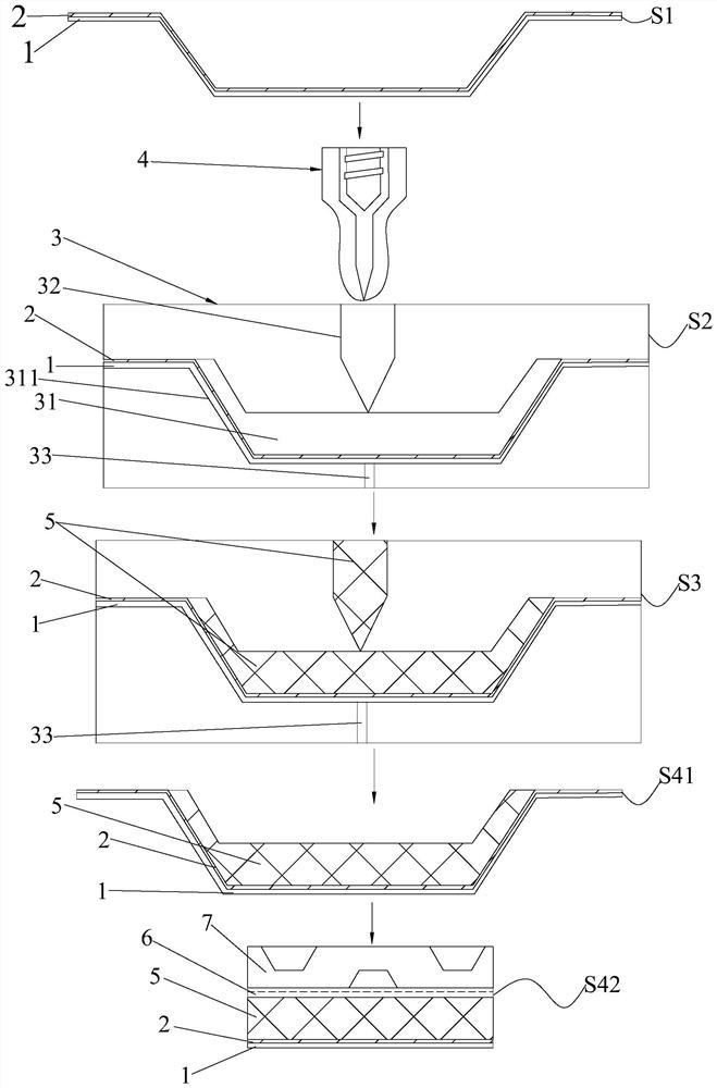 Vamp three-dimensional pattern forming method and vamp with three-dimensional pattern